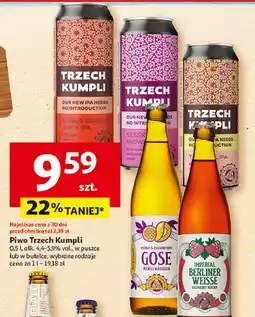 Auchan Piwo Trzech Kumpli Session Midwest Ipa oferta