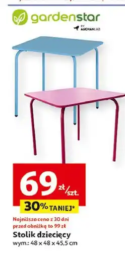Auchan Stolik dziecięcy oferta