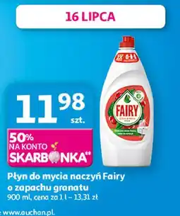 Auchan Płyn do mycia naczyń granat Fairy oferta