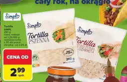 Carrefour Tortilla wieloziarnista Simply oferta