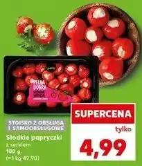 Kaufland Papryczki nadziewane serkiem czerwone Perla Antipasti oferta