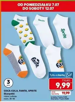 Kaufland Skarpetki sprite 35-46 oferta