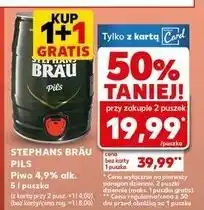Kaufland Piwo Stephans Brau Pils oferta