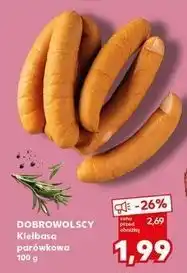 Kaufland Kiełbasa parówkowa Dobrowolscy oferta