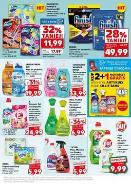 Kaufland Tabletki do zmywarek lemon Finish Quantum Ultimate oferta