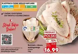 Kaufland Kurczak z chowu wybiegowego K-Classic Stąd Takie Dobre! oferta