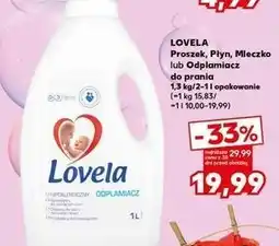 Kaufland Mleczko do prania bieli Lovela oferta