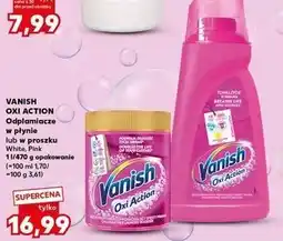 Kaufland Odplamiacz w proszku white Vanish Oxi Action oferta