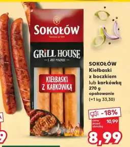 Kaufland Kiełbaski Sokołów oferta