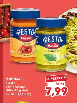 Kaufland Pesto Barilla oferta