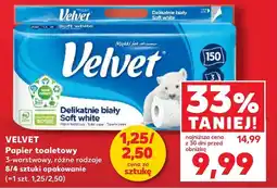 Kaufland Papier toaletowy Velvet oferta