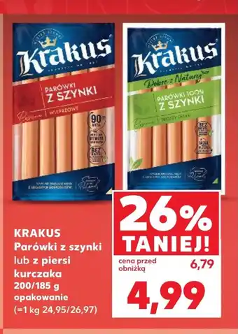 Kaufland Parówki Krakus oferta