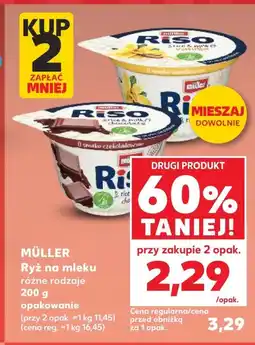 Kaufland Ryż na mleku Müller oferta