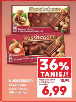Kaufland Czekolada Nussbeisser oferta