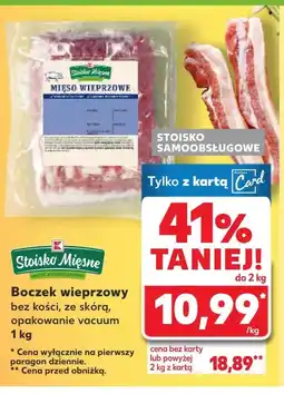 Kaufland Boczek bez kości K-Stoisko Mięsne oferta