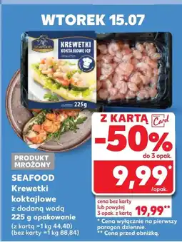 Kaufland Krewetki Seafood oferta