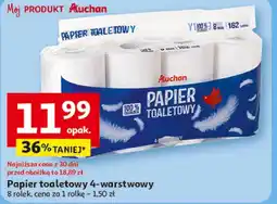 Auchan Papier toaletowy Auchan oferta