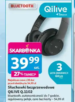 Auchan Słuchawki bluetooth Qilive oferta