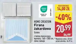 ALDI Firana Home Creation oferta