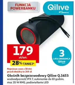 Auchan Głośnik bezprzewodowy Qilive oferta