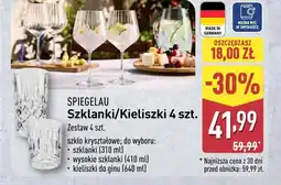 ALDI Kieliszki Spiegelau oferta