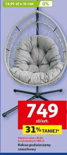 Auchan Fotel wiszący oferta