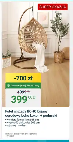ERLI Fotel bujany O oferta