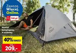 Lidl Namiot Crivit oferta