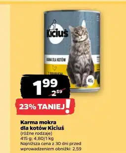 Netto Mokra karma dla kota Kiciuś oferta
