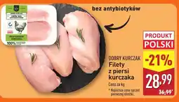ALDI Filet z piersi kurczaka Dobry Kurczak oferta
