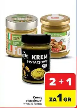 Carrefour Krem pistacjowy Fofo oferta