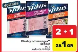 Carrefour Szynka biała od szwagra Krakus Animex oferta