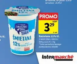 Intermarche Śmietana Z Mlecznej Drogi oferta