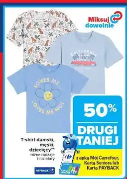 Carrefour T-shirt dziecięcy oferta