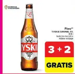 Carrefour Piwo Tyskie 0.0% oferta