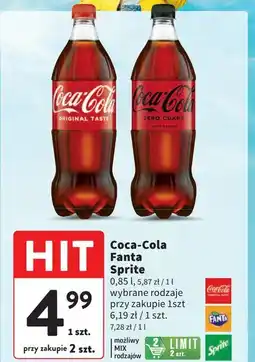Intermarche Napój Coca-Cola Zero oferta