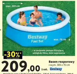 Intermarche Basen rozporowy 305 x 76 cm Bestway oferta