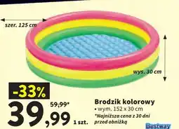 Intermarche Brodzik 152 x 30 cm Bestway oferta