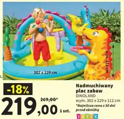 Intermarche Plac zabaw dinoland Intex oferta