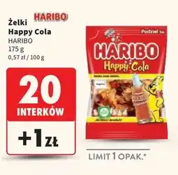 Intermarche Żelki Haribo Happy Cola oferta