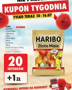 Intermarche Żelki owocowe Haribo Favoritos oferta