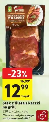 Intermarche Stek z fileta kaczki w marynacie Ami oferta