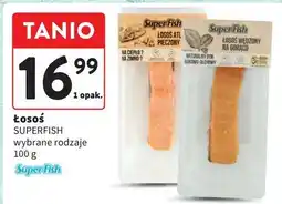 Intermarche Łosoś wędzony na gorąco w dymie bukowo-olchowym naturalny Superfish oferta