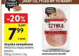 Intermarche Szynka zawędzana Intermarche Prosto Z Wędliniarni oferta