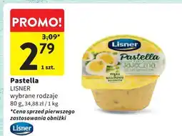 Intermarche Pasta jajeczna ze szczypiorkiem Lisner Pastella oferta