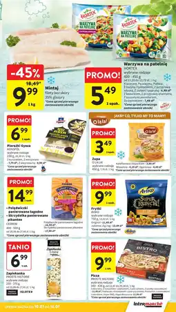 Intermarche Warzywa na patelnię ze szpinakiem Hortex oferta