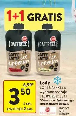 Intermarche Lody Zott Caffreze oferta