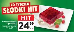 Intermarche Ciasto z owocami i galaretką oferta