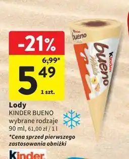 Intermarche Rożek Kinder Bueno White oferta