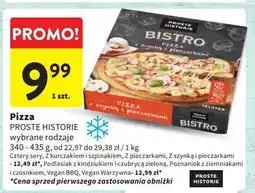 Intermarche Pizza bbq z sosem barbecue dynią i jalapeno Iglotex Proste Historie Vegan oferta